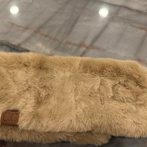 Soft Faux Fur Feel Sherpa Lined Headband main image 7